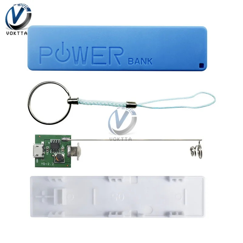 DIY Kit детектор металла Комплект Электронный комплект DC 3 V-5 V 60 мм Бесконтактный Сенсор борту модуль детектор металла 18650 USB Мощность банк чехол