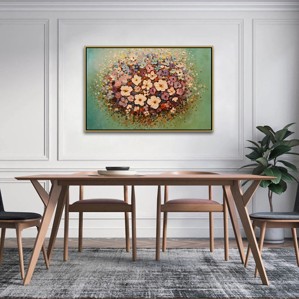 Бесплатная доставка высокое качество цветы каждого вида цветут абстрактная