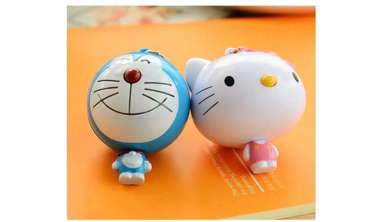 CarCartoon Автоматическая усадка измерительная лента милый кавайный котик Doraemon кукла мягкая лента Линейка/ткань Диета Портной