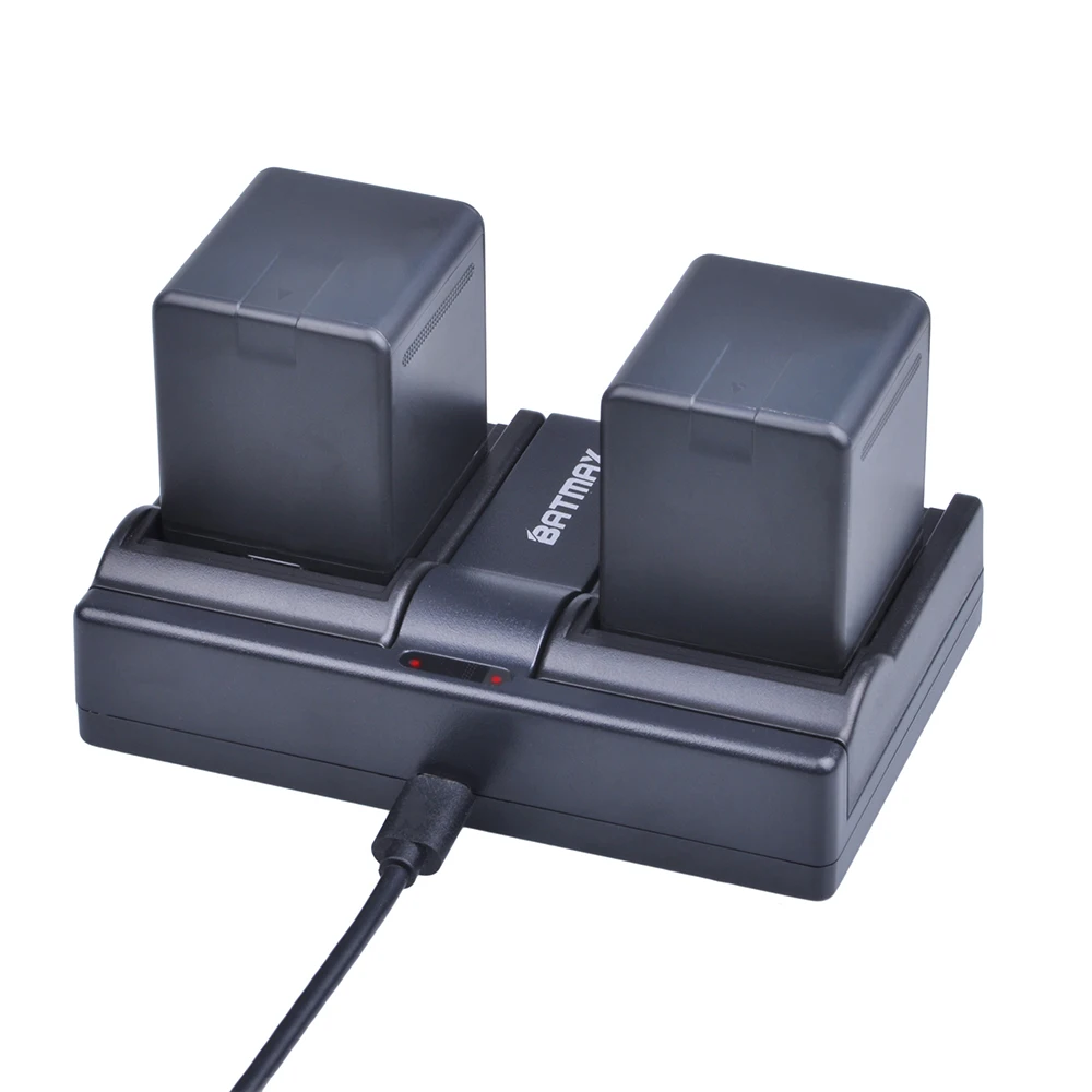 Аккумулятор Batmax 2500 мА · ч 4 шт. VW-VBN260 VBN260 зарядное устройство для Panasonic HC-X800 HC-X810 HC-X900