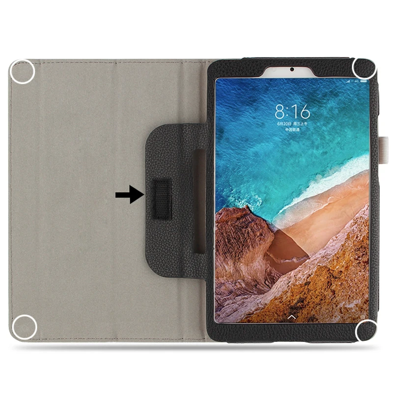 Чехол для Xiao mi pad 4 Plus чехол Высококачественный чехол-книжка из натуральной кожи чехол для mi pad 4 Plus 10,1 дюймов чехол для планшета s
