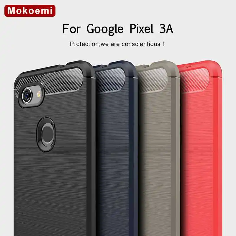 Mokoemi модный Ударопрочный Мягкий силиконовый 5 6 &quotдля Google Pixel 3a чехол для XL