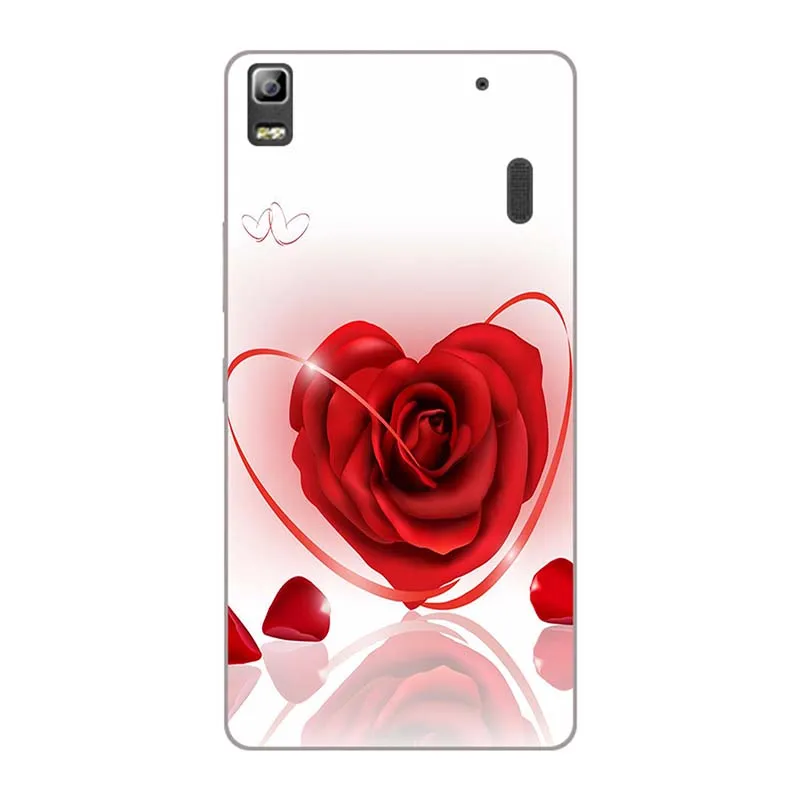 A056 Разноцветные на мобильный телефон чехлы Чехол для lenovo K3 Note K50 K50-t5 K50a40 A7000 A7000-A мягкие ТПУ чехлы с принтом задняя крышка Капа Fundas - Цвет: A056