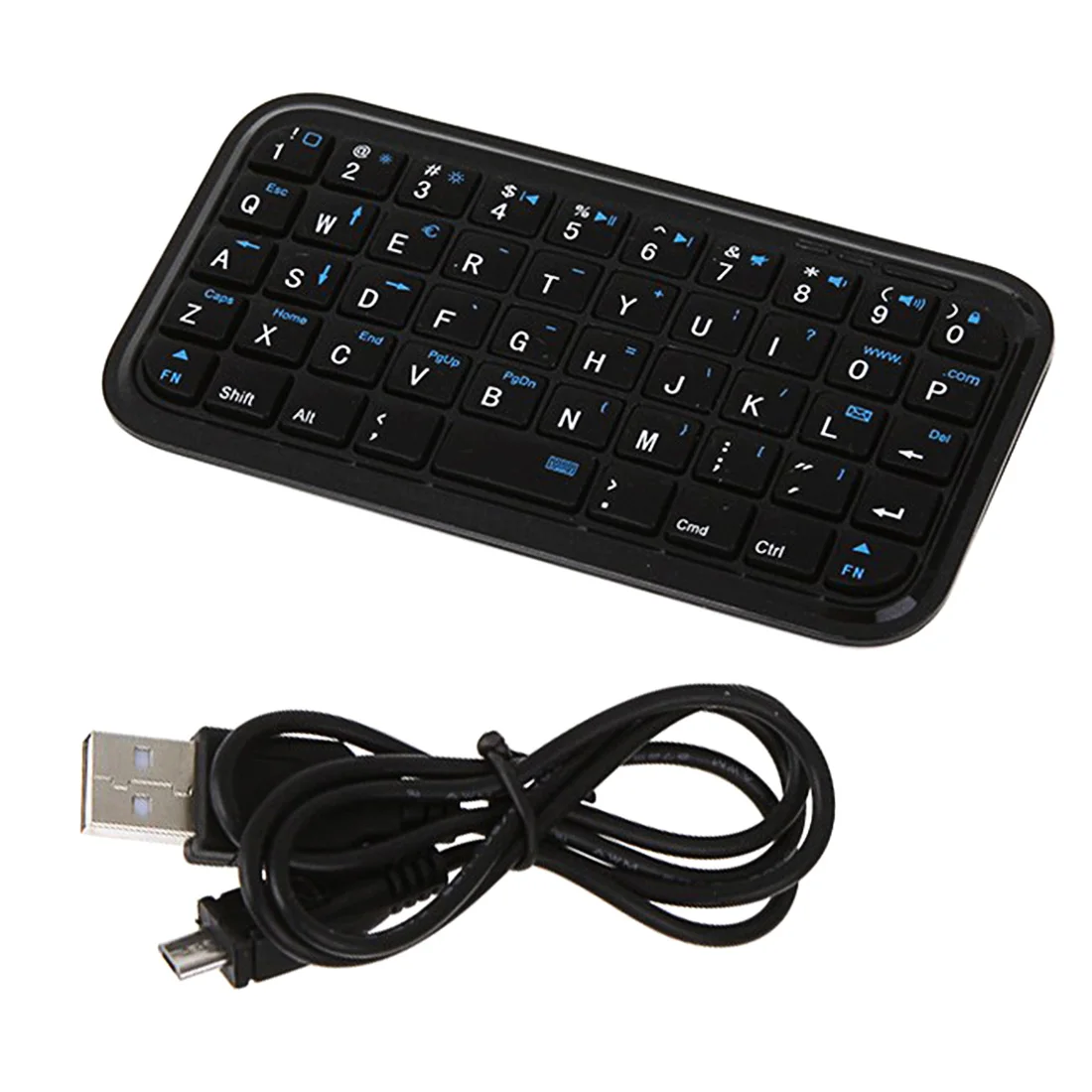 Etmakit Новая Модная Портативная черная тонкая мини Bluetooth беспроводная клавиатура