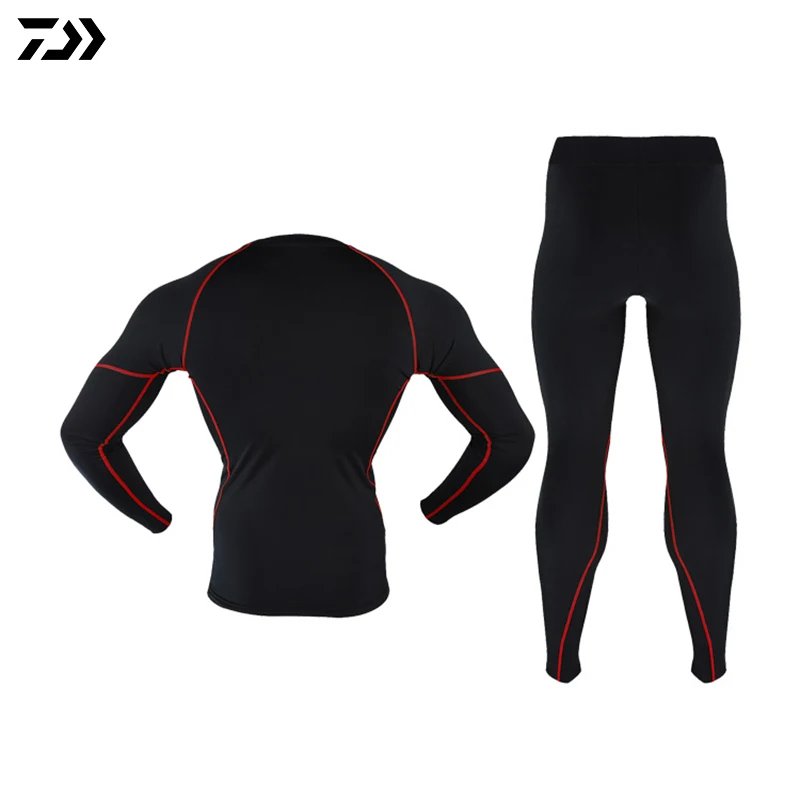 DAWA рыболовное нижнее белье осень зима плюс бархатная утепленная сохраняющая