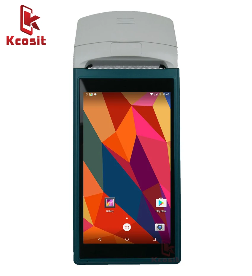 Получение принтер POS терминал оплаты kcosit h5501 Android 6.0 с 58 мм Термальность 1D 2d сканера