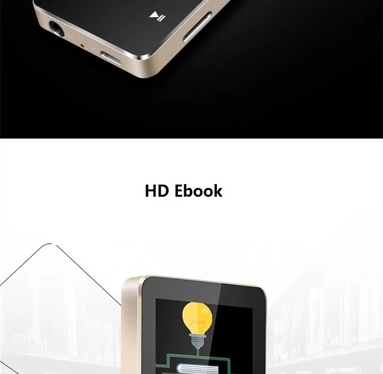 Geruida Bluetooth Hi-Fi MP4 плеер 8 г Touch ключ MP3 с часы с видеорегистратором E-Book рука ремешок Испанский Русский Португальский французский