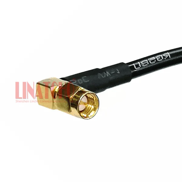 2 м 6ft rf коаксиальный rg58u n Мужской правый угол sma Мужской телевизионные антенны кабель