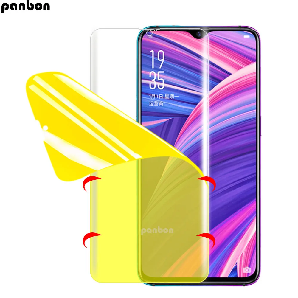Гидрогель для OPPO F11 Pro Find x Reno K1 F9 F7 F5 F3 lite F1S полная защита переднего экрана