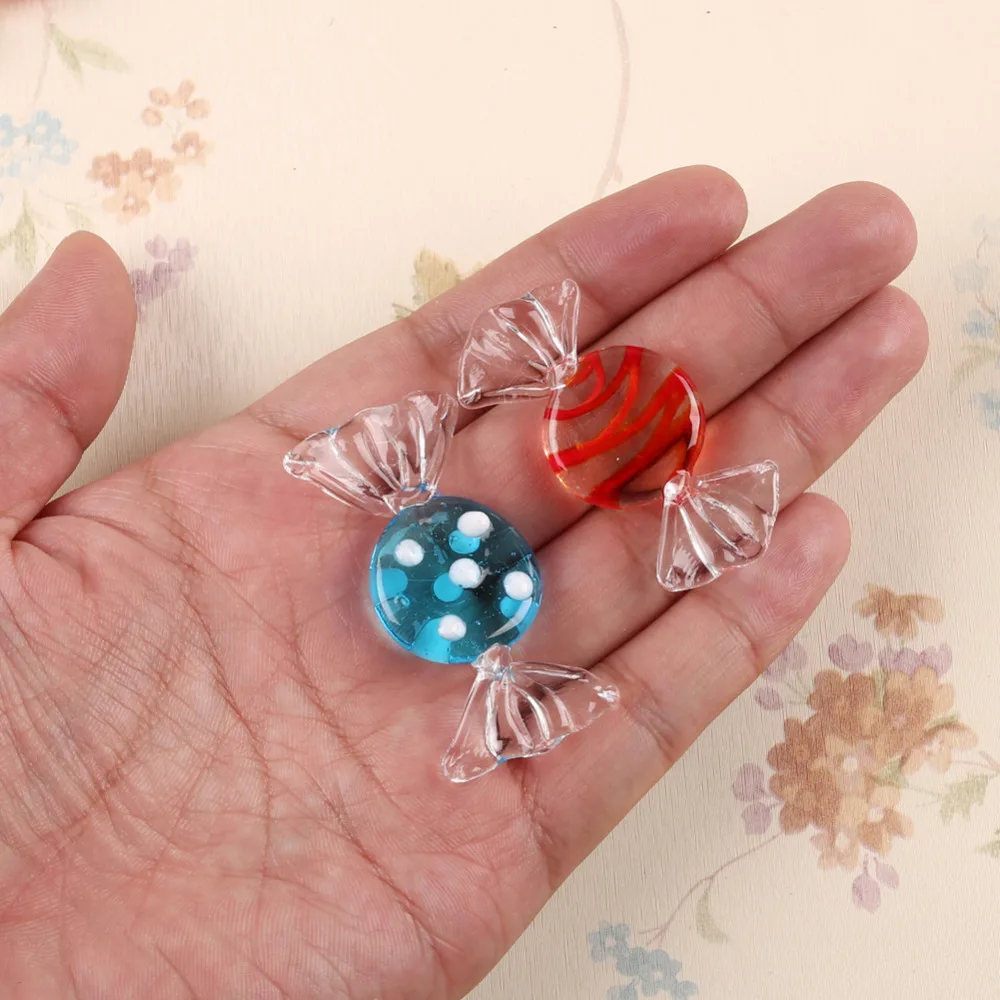 Новинка 20 шт. винтажные красочные стеклянные конфеты для свадебной вечеринки