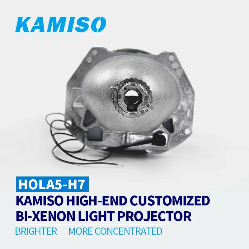 KAMISO Hola 5 H7 BI-XENON объектив 3 дюйма HID Hi/Low проектор с без потерь установка задних