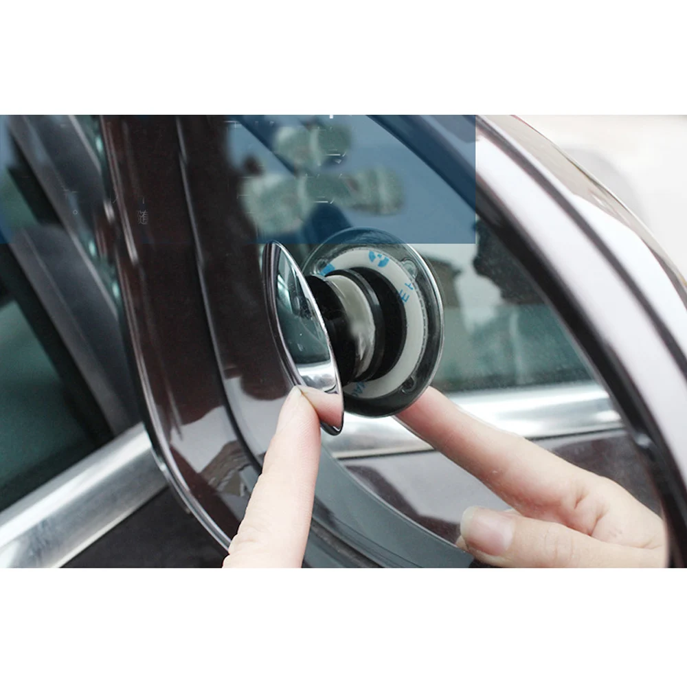 2 шт. выпуклое Автомобильное зеркало заднего вида без рамки|blind spot|adjustable mirrorcar mirror