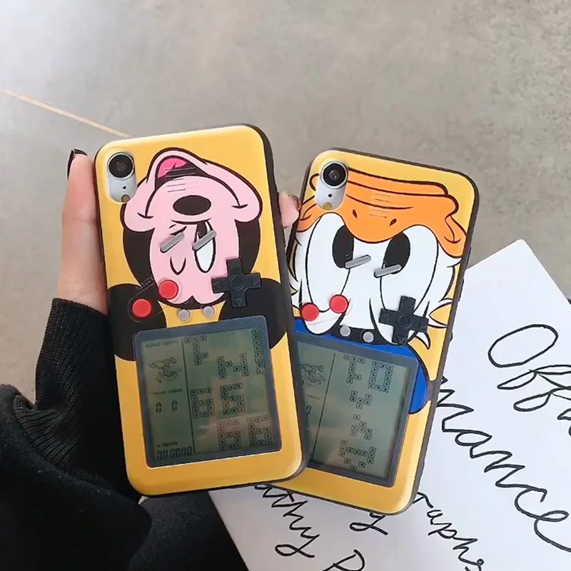 Чехол для телефона Микки, Минни, Дональд Дейзи Дак для iPhone 7, 8, 6, 6s Plus, мягкий чехол из ТПУ для iPhone X, XS, Max, XR, 10, Fundas