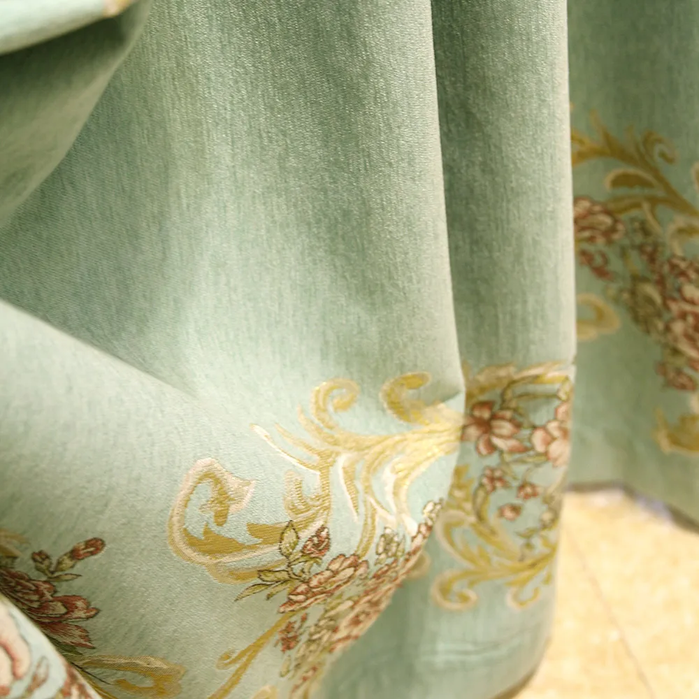 Classic royal European style jacquard Blackout curtains for Bedroom/Hotel high-end custom luxury Living Room/Window | Дом и сад