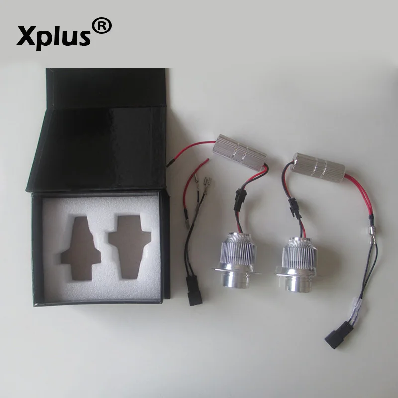 

Xplus 25W*2 50W LED Marker Angel Eyes Bight Cree Chips White Blue Red For BMW E90 E91 For 3 Series 325i 328i 335i 2006-2008