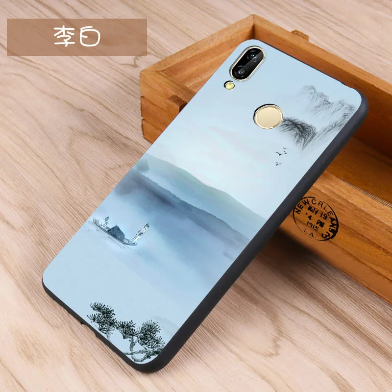 For Huawei NOVA 3i Case Cover Cartoon Painting Soft Silicone Nova Luxury cover |