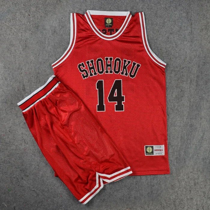 Классический костюм для косплея Slam Dunk Mitsui Hisashi баскетбольная майка + шорты размер