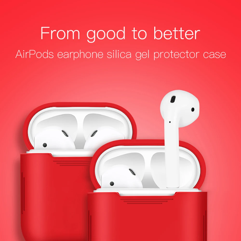 Мягкий силиконовый чехол для Apple Airpods противоударный чехол для Air Pods чехол для наушников s ультратонкий i12 TWS i10 i11 i7 защитный чехол