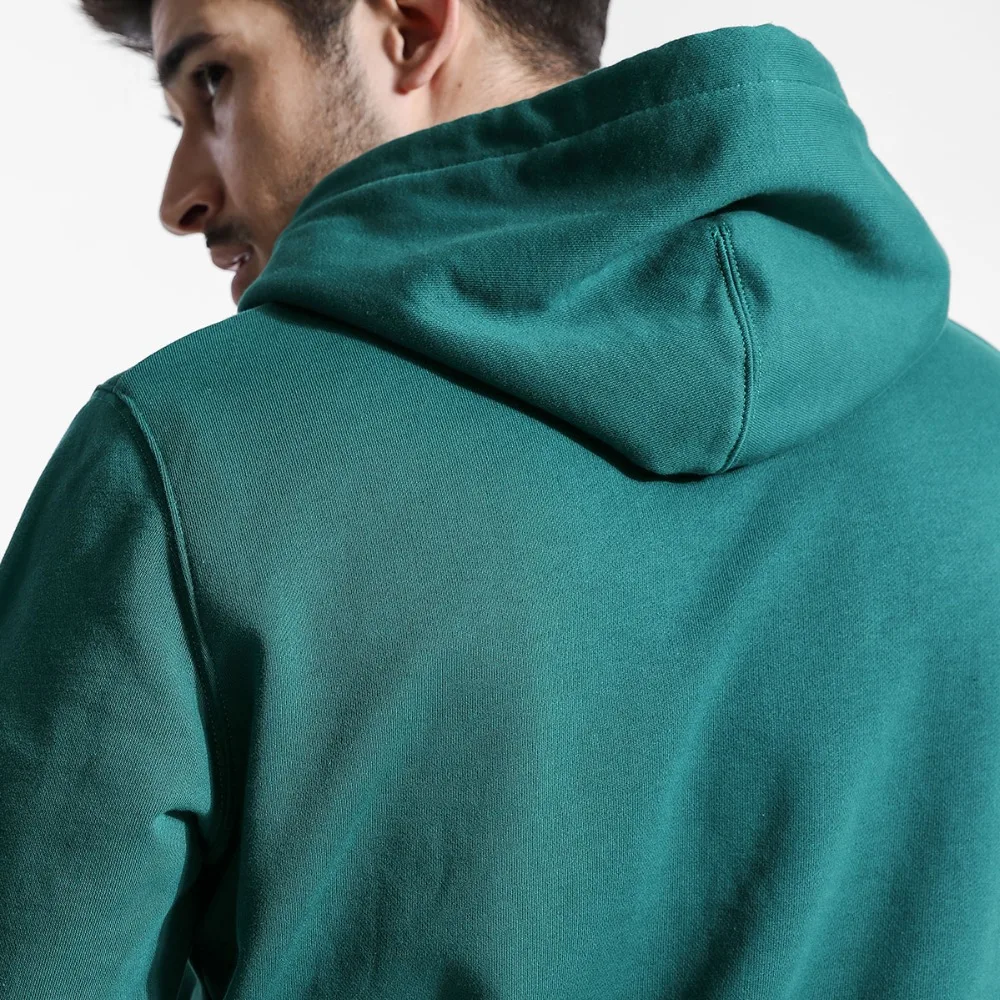 SIMWOOD бренд толстовки для мужчин Мода Письмо печати пуловер с капюшоном Высокое