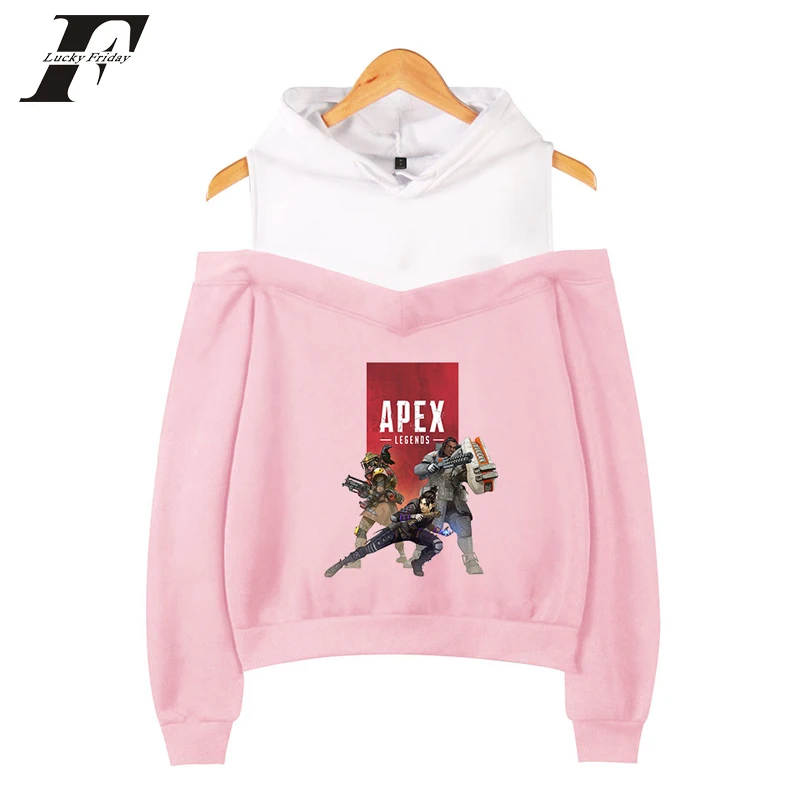 Толстовка с капюшоном Apex Legends хлопковая толстовка длинным рукавом и принтом