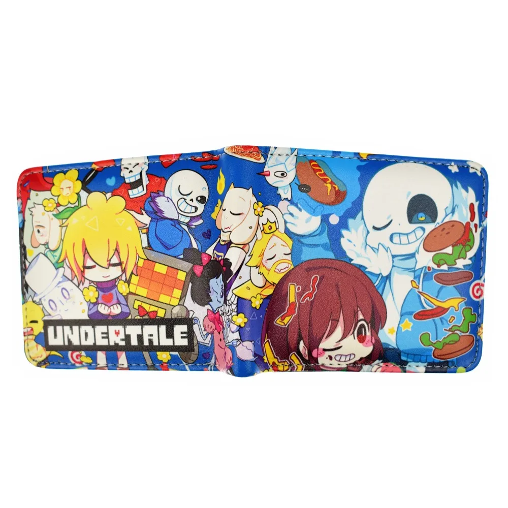 Горячая игра кошельки Undertale короткий кошелек мужской для студентов и молодых |