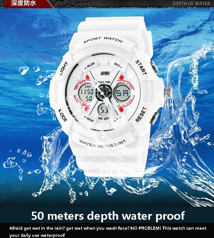 New S Shock Watch Skmei Electronic Led Digital Watches Men Army Military Wristwatches Male Boys Waterproof Sports Watches