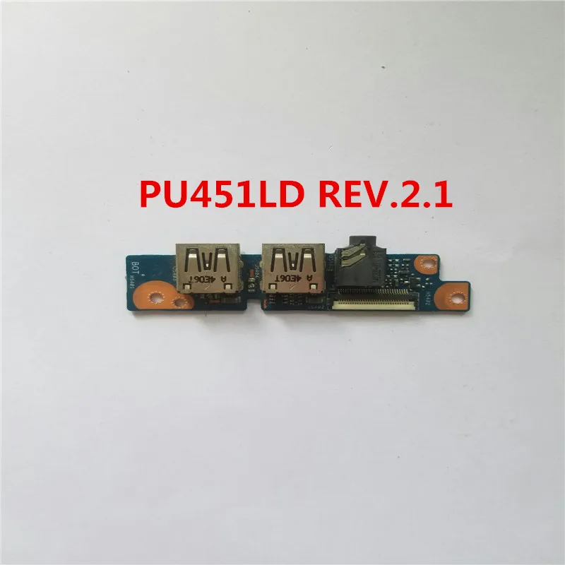 Плата для ноутбука PU451LD IO REV 2 1 плата ПК power swith Pro аудио USB HDD | Компьютеры и офис