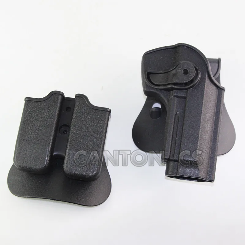 Тактическая Полимерная Кобура с двойным держателем кобура для Beretta 92 96 M9 защита