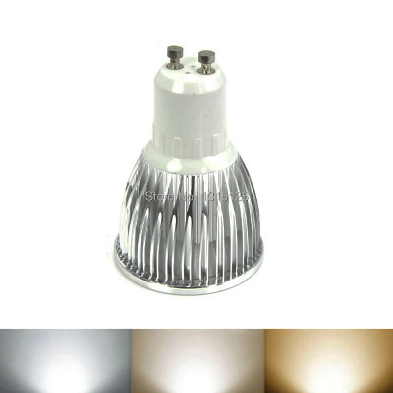 4 шт./лот высокомощный Светодиодный прожектор COB 5 Вт LED GU10 свет 3200 к Теплый Белый +