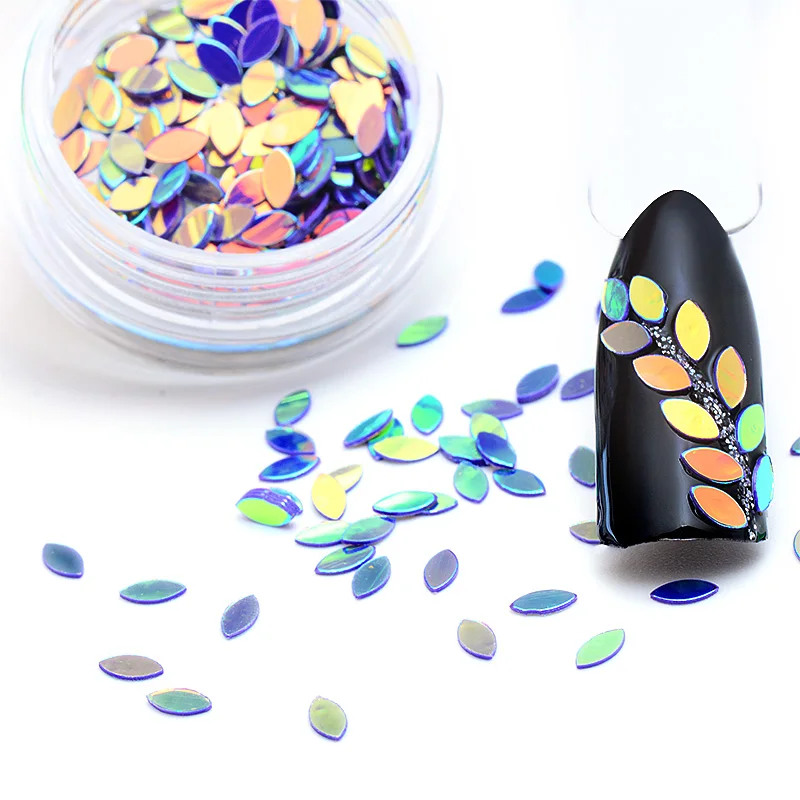 3 шт./набор голографические Блестки для дизайна ногтей|Блестки ногтей| |