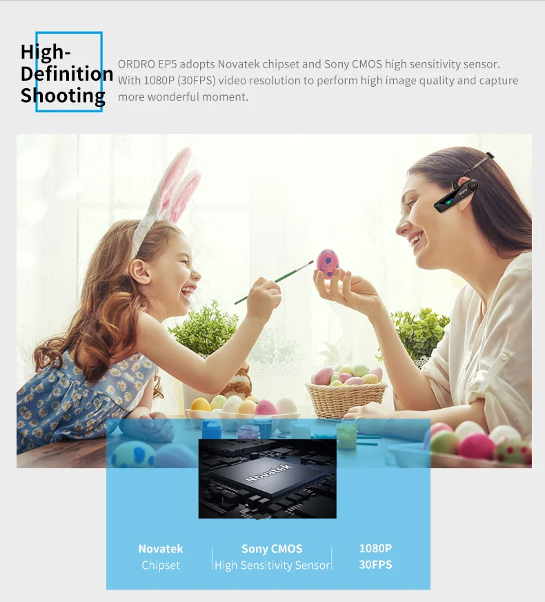 Wifi 1080 P видео запись сфотографированная мини камера Bluetooth костной проводимости