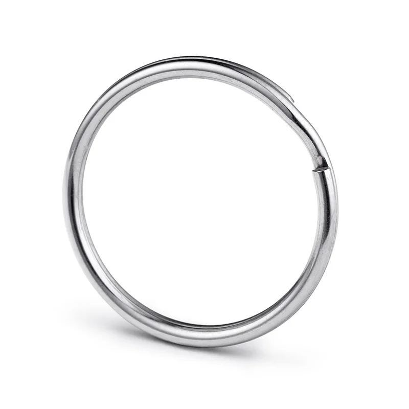 10pcs 25mm Nickel Plated Steel Split Key Rings keyring for DIY Chain Accessories | Украшения и аксессуары