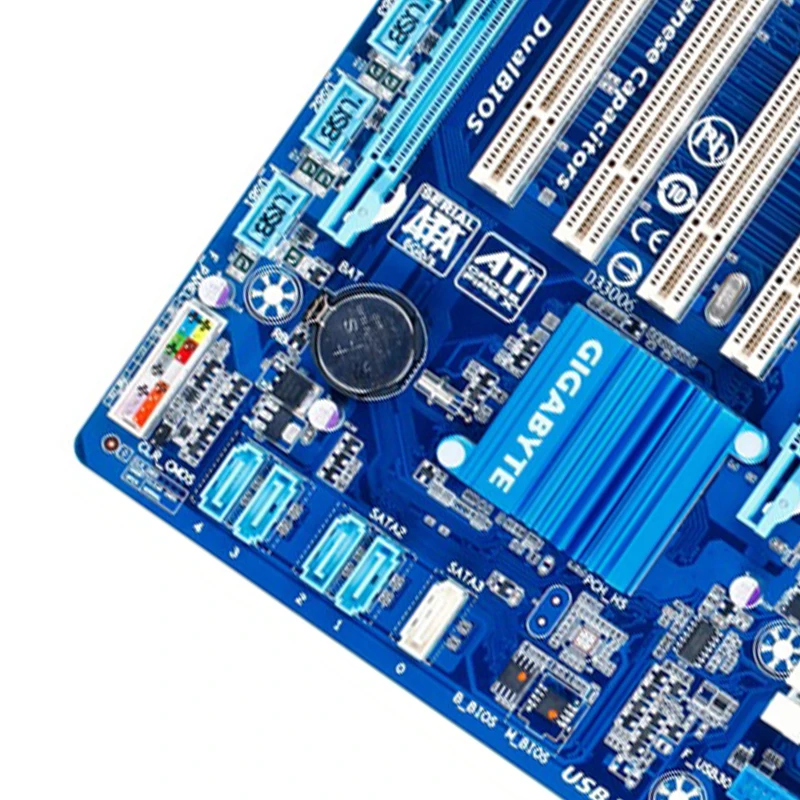 GIGABYTE GA-P75-D3 рабочего Материнская плата LGA1155 i3 i5 i7 DDR3 блок питания ATX