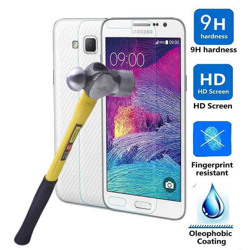 Высококачественная защитная пленка из закаленного стекла для samsung Galaxy S7 S6 S5 S4 Note 5