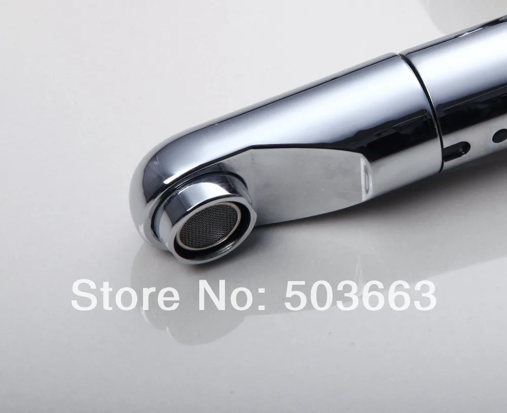 Модный хромированный смеситель оптом и в розницу из твердой латуни водостойкий