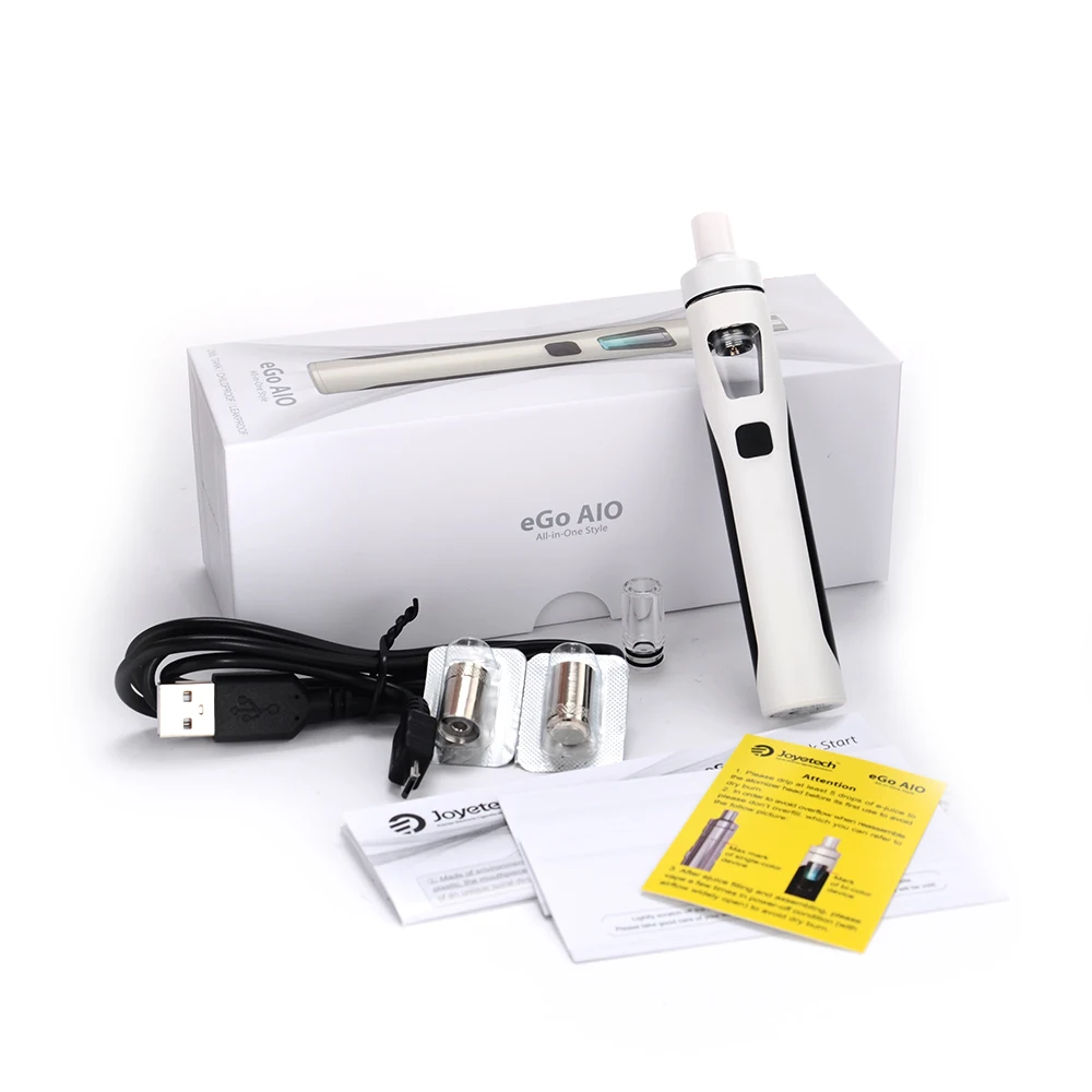 Оригинальный Joyetech eGo Aio &quotВсе в одном&quot комплект ёмкость 2мл 1500mAh электронная