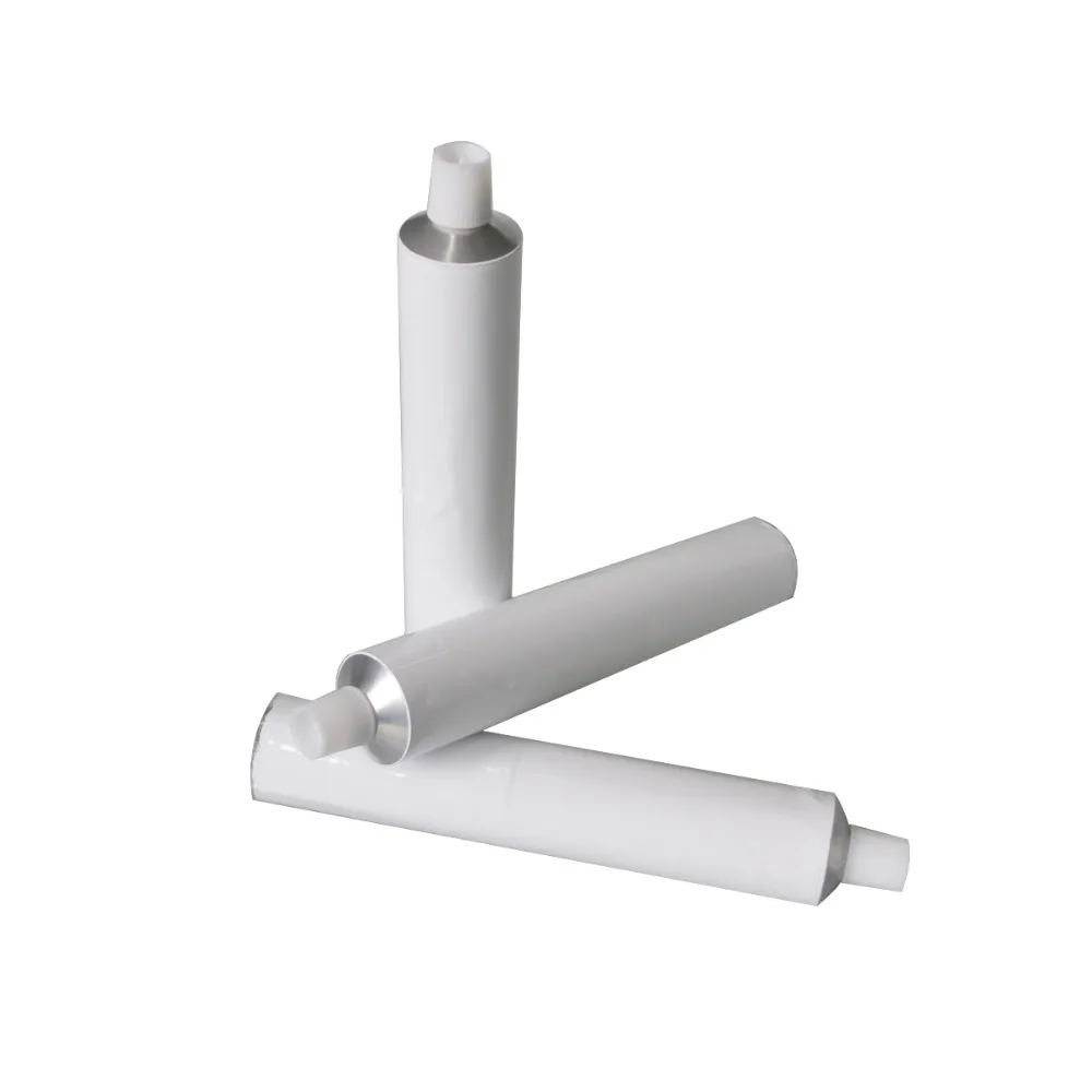 10 шт. пустые алюминиевые тюбики для зубной пасты оптовая продажа мл 20 30 50 100 портативный контейнер