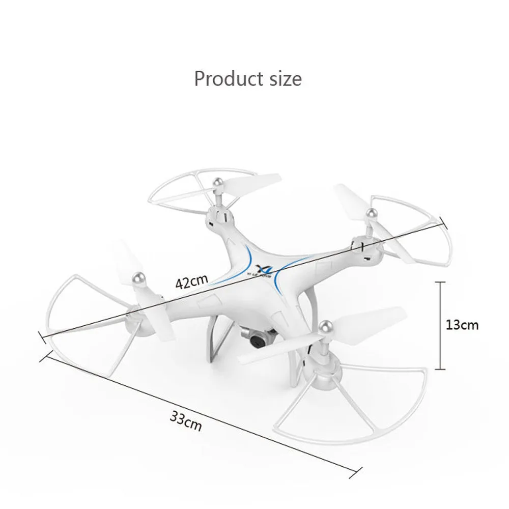 X10 2 4 ГГц Quadcopter видео WI FI FPV Headless режим удержания высоты Радиоуправляемый Дрон HD