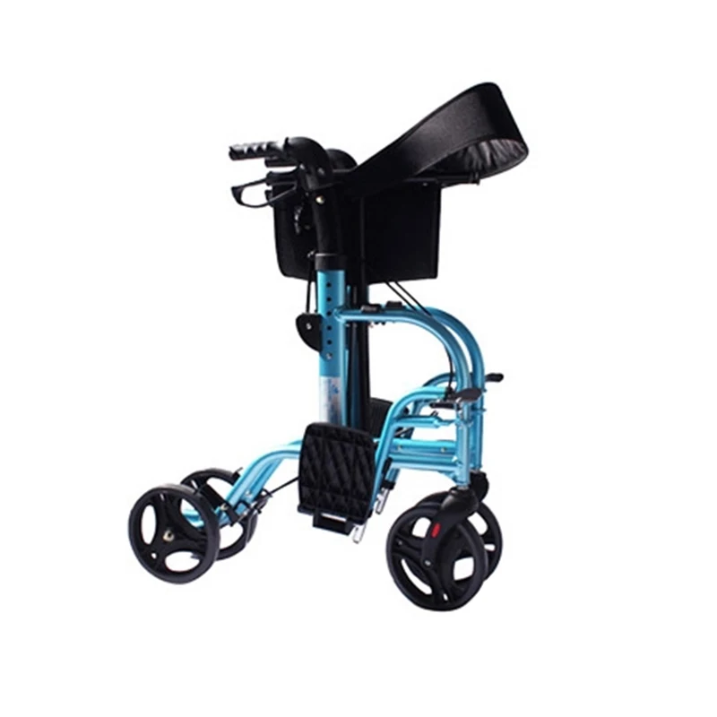 4 колеса складной подвижной помощи инвалидов rollator walker для пожилых людей