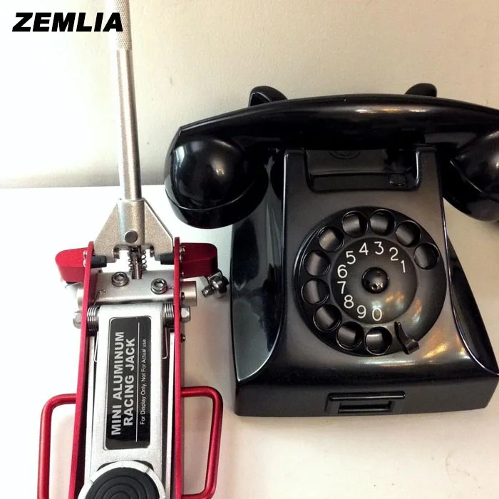 Мини Алюминий Гонки Jack рук не может поднять автомобиля только для декоративных