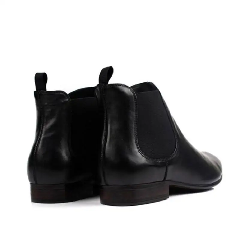 MYCOLEN/брендовая модная мужская обувь зимние мужские ботильоны из мягкой кожи