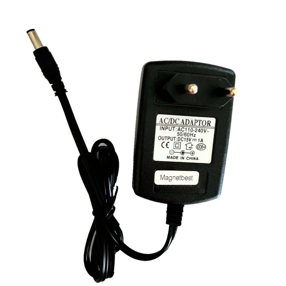 15V1A Новый AC 100В 240В конвертер DC адаптер к 15 в 1A 1000мА зарядное устройство питания ЕС