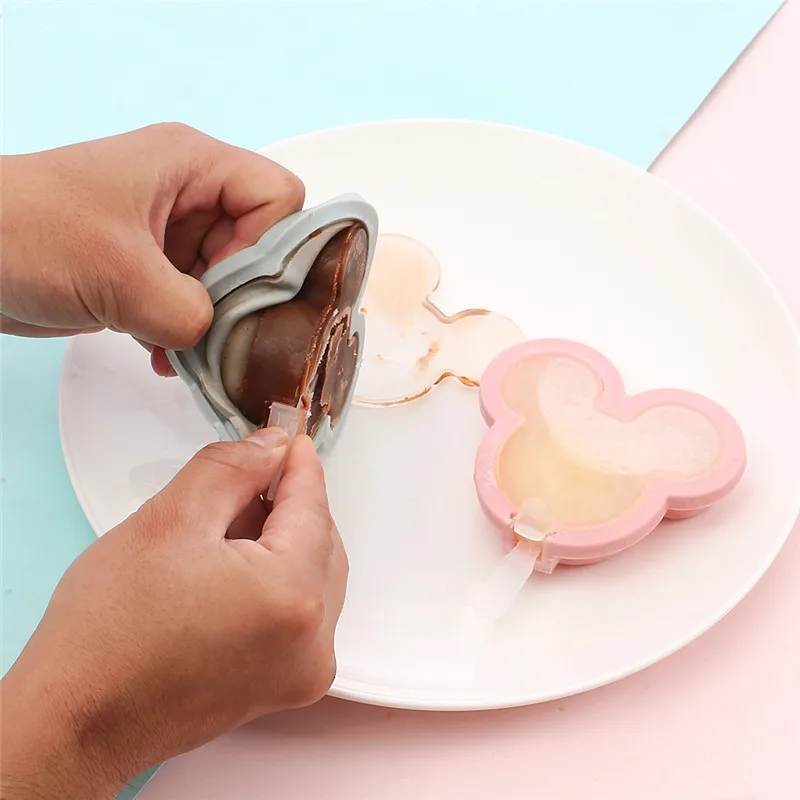 Мороженое силиконовая форма для дома ручной работы Фруктового мороженого на