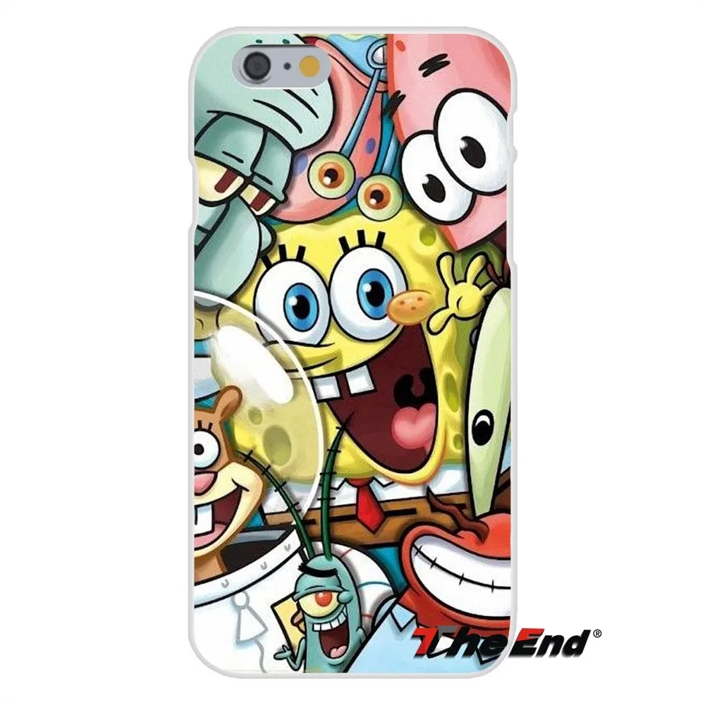 Для Samsung Galaxy A3 A5 A7 J1 J2 J3 J5 J7 2015 2016 2017 мультяшная смешной Губка Боб Квадратные Штаны