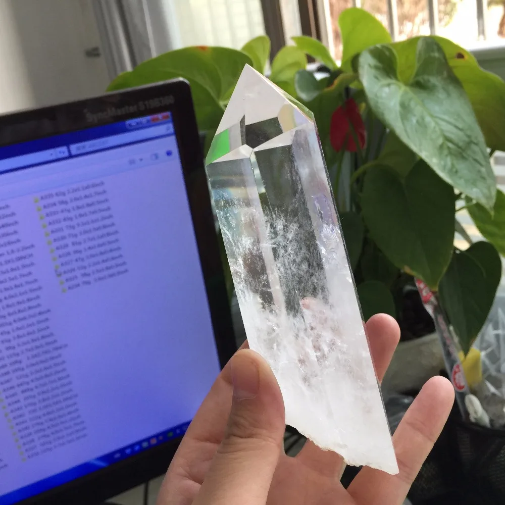 2019 горячая Распродажа healing кристаллы 364g Высокое качество прозрачный кварцевый