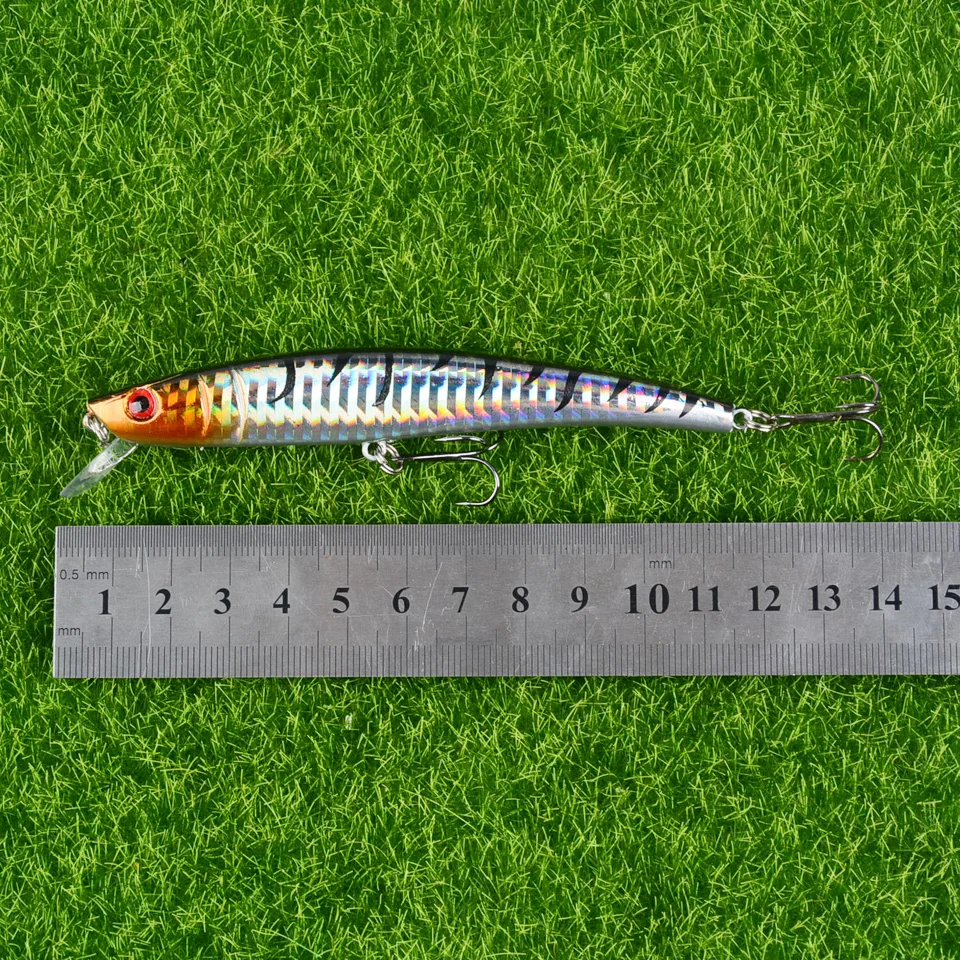 LINGYUE 1 шт. приманка в виде гольяна для рыбной ловли 11 5 см/11 г плавающий Воблер Topwater