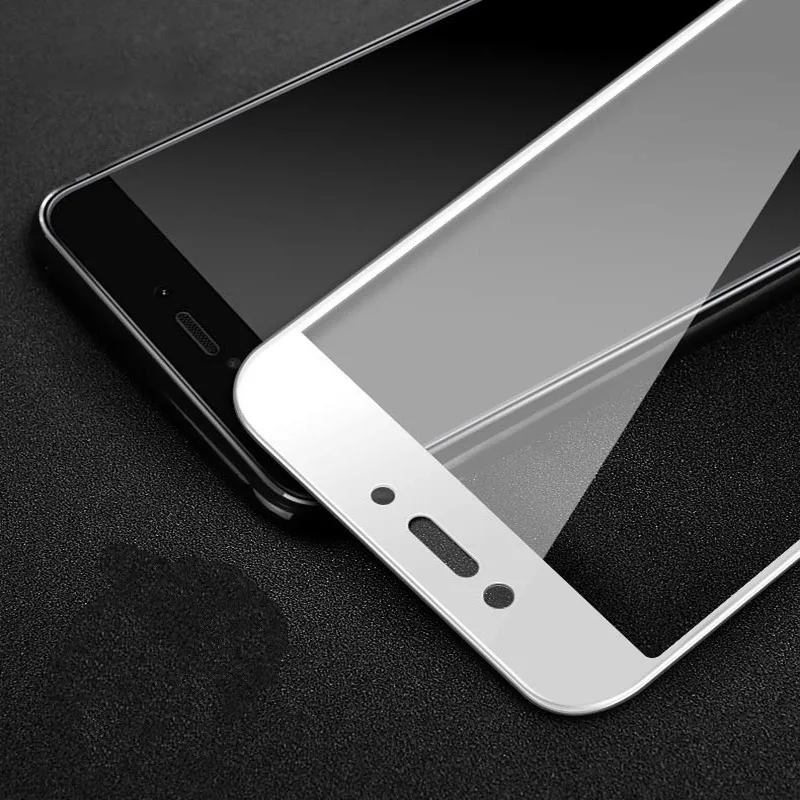 Защитное стекло для Xiaomi Redmi 4X пленка из углеродного волокна с мягкими изогнутыми