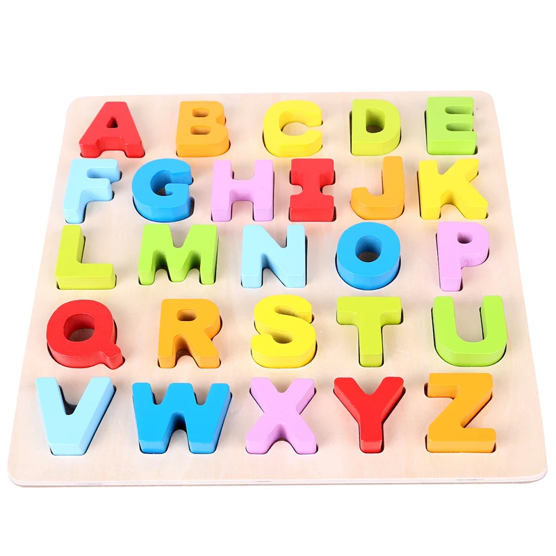 Детские развивающие Игрушки для раннего развития деревянная игрушка пазл с