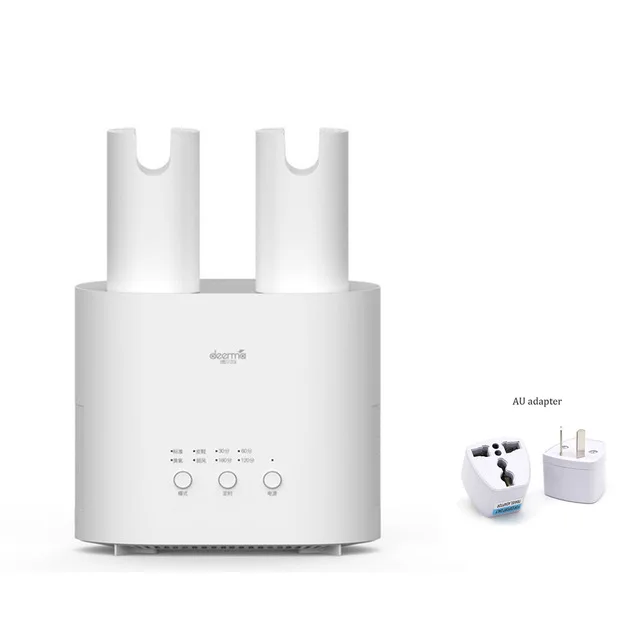 Add AU plug XIAOMI MIjia Deerma HX10 интеллектуальная многофункциональная Выдвижная сушилка для обуви мультиэффект стерилизации u-образной формы воздуха - Цвет: Add AU plug