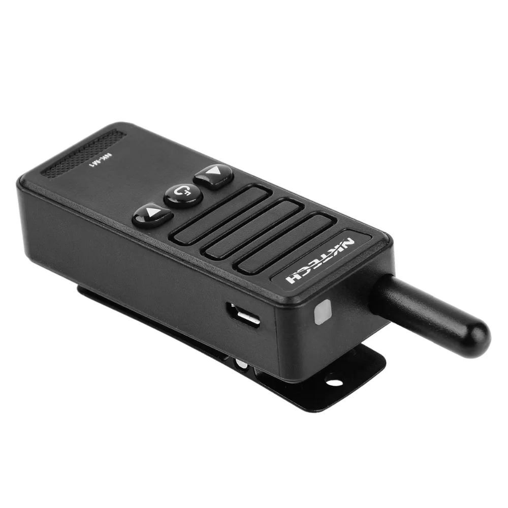 Nktech Двухканальные рации двухстороннее Радио nk-m1 UHF 400-470 мГц 49 г мини Портативный Pro